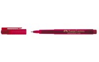 Faber-Castell Fineliner Broadpen 1554 0.8 mm, Rot