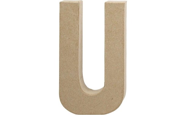 Creativ Company Papp-Buchstabe U 20.5 cm