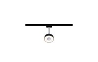 Paulmann LED Schienenspot URail Circle, 5.3 W, 2700 K, Schwarz