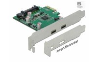 Delock PCI-Express-Karte 90493 USB-C - 2 Port, LP