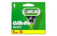 Gillette Body Systemklingen 8 Stück