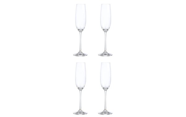 Spiegelau Champagnerglas Salute 210 ml, 4 Stück, Transparent