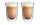 Bialetti Latte Macchiato Becher Firenze 300 ml, 2 Stück, Transparent