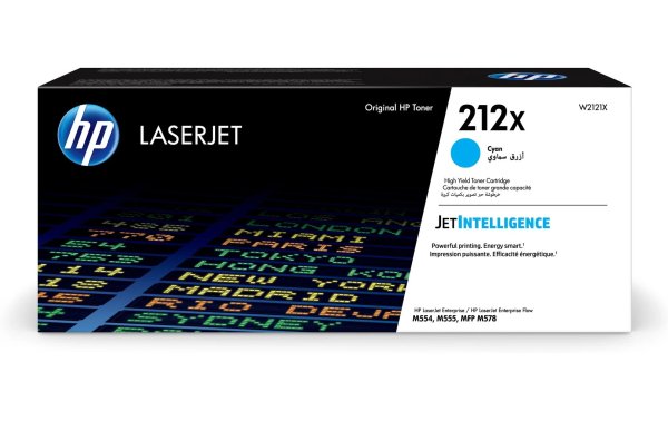 HP Toner Nr.212X (W2121X) Cyan