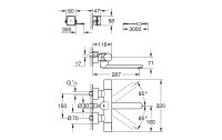 GROHE Elektronische Armatur Eurosmart CE