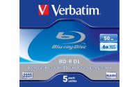 Verbatim BD-R 50 GB, Jewelcase (5 Stück)