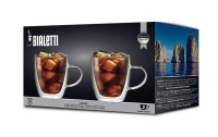 Bialetti Kaffeetasse Capri 350 ml, 2 Stück, Transparent