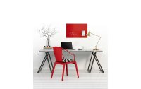 Sigel Magnethaftendes Glassboard Artverum 60 x 40 cm, Rot