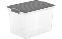 Rotho Aufbewahrungsbox Compact A4 / 19 Liter Anthrazit