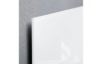 Sigel Magnethaftendes Glassboard Artverum S 30 x 30 cm, Weiss