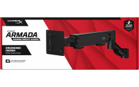 HyperX Armada Addon Gaming Mount bis 9.1 kg – Schwarz