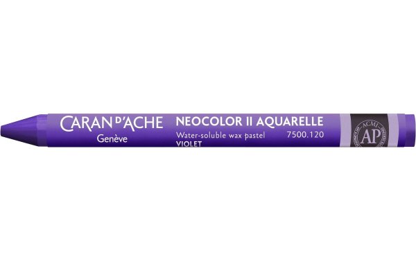 Caran dAche Wachsmalstifte Neocolor 2 wasservermalbar Violett