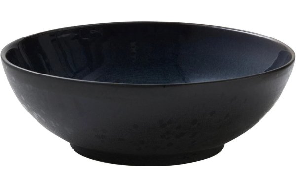 Bitz Salatschüssel 30 cm, Schwarz/Dunkelblau