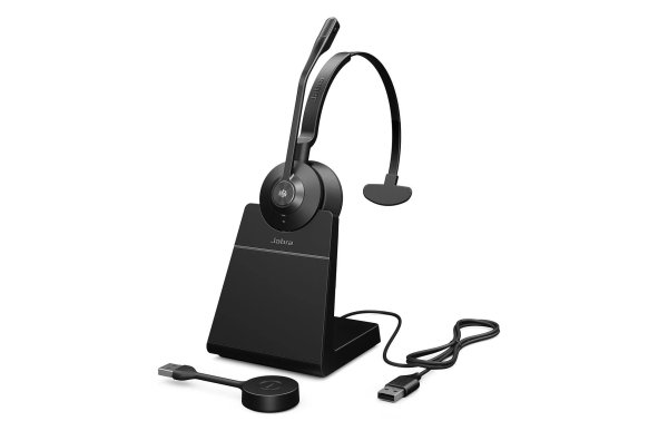 Jabra Headset Engage 55 MS Mono USB-A, inkl. Ladestation