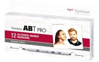 Tombow Portrait Farben, Box, 12er-Set