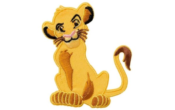 Mono-Quick Aufbügelbild König der Löwen Simba 1 Stück