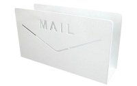 Trendform Briefhalter Mail Weiss, 1 Stück