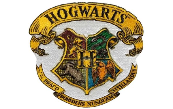 Mono-Quick Aufbügelbild Harry Potter Hogwarts Wappen 1 Stück