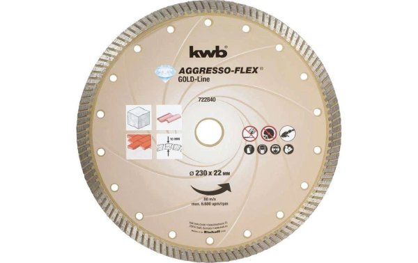 kwb Trennscheibe Gold-Line Diamant 230 mm