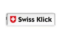 Swiss Klick Kennzeichenhalter Langformat Hinterseite,...