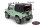 RC4WD Modellbau-Heckaufbau mit Softtop Schwarz für 2015 D90