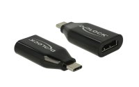 Delock Adapter USB-C m - HDMI f, 4K, 60Hz Schwarz