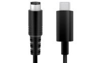 IK Multimedia Kabel USB-C- zu Mini-DIN-Kabel 0.6 m