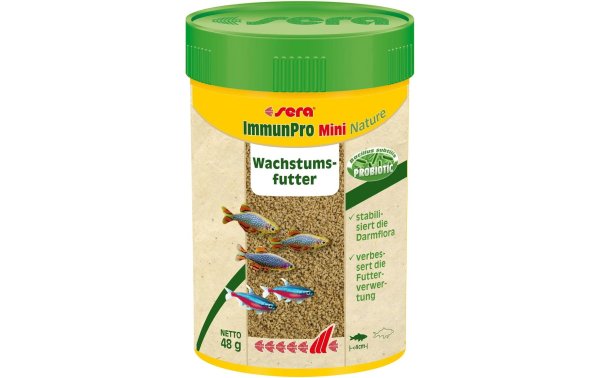 sera Aufzuchtsfutter ImmunPro Mini Nature, 100 ml, 48g