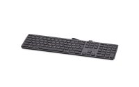 LMP Tastatur KB-1243 Schwarz, Mac CH-Layout mit Ziffernblock