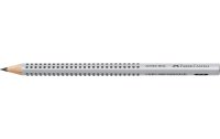 Faber-Castell Bleistift Jumbo Grip 2001 B, Silber