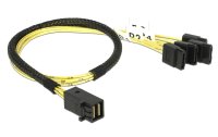 Delock SATA-Kabel SFF-8643 - 4xSATA 50 cm