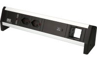 Bachmann Tischsteckdosenleiste DESK 1, 2x T13, 1x USB C,...