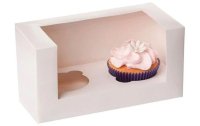 House of Marie Cupcake-Box für 2 Cupcakes, 3 Stück