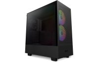 NZXT PC-Gehäuse H5 Flow RGB Schwarz matt