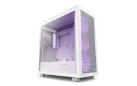 NZXT PC-Gehäuse H7 Flow RGB Weiss matt