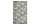 Esschert Design Teppich 240 x 150 cm Blumenmuster