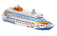 HobbyFun Mini-Fahrzeug Kreuzfahrtschiff 7 cm