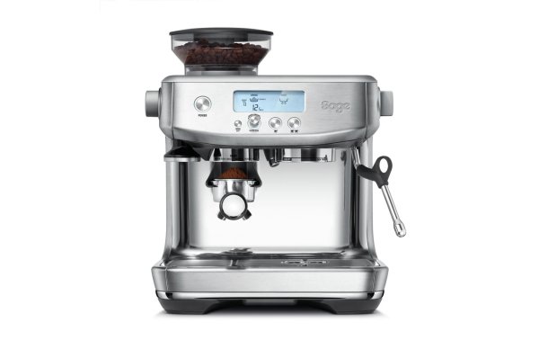 Sage Siebträgermaschine Barista Pro Silber