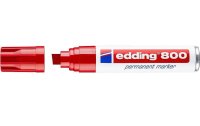 edding Permanent-Marker 800 Rot
