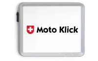 Swiss Klick Kennzeichenhalter Motorrad Chrom Matt