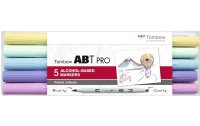 Tombow Pastel Colors, mit Box, 5er-Set