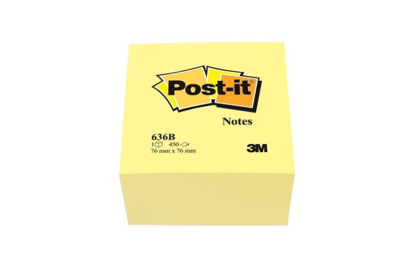 Post-it Notizzettel Post-it 7.6 cm x 7.6 cm Gelb