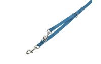 Nobby Hundeleine Classic M, 2 m, 20 mm, Hellblau