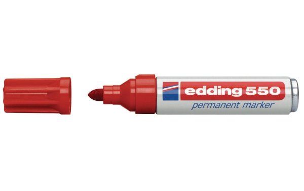 edding Permanent-Marker 550 Rot