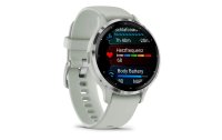 GARMIN Sportuhr Venu 3S Salbeigrau / Silber