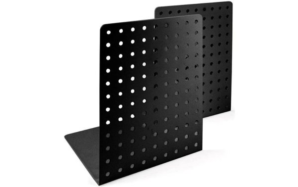 Trendform Buchstütze Dots 2er Set, Schwarz