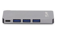 LMP Dockingstation USB-C Basic Hub Space Grau