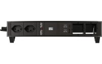 Bachmann Tischsteckdosenleiste DESK 2, 2x T13, 1x USB A/C, 2x Custom