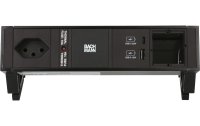 Bachmann Tischsteckdosenleiste DESK 2, 1x T13, 1x USB A/C, 1x Custom