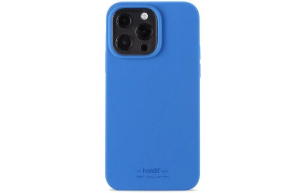 Holdit Back Cover Silicone iPhone 13 Pro Blau